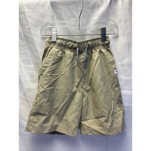 Tommy Bahama Boys Size 6 Active Khaki Shorts Drawing Elastic Waist Read